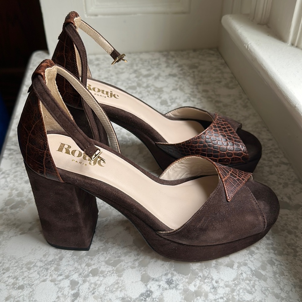Rouje Paris Platform Heels